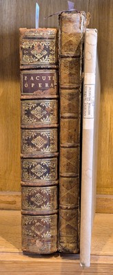 Lot 223 - Zacuto (Abraham). De medicorum principum historia opus absolutissimum, vol. 1 (of 2), 1644