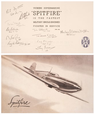 Lot 444 - Spitfire. A Spitfire promotional brochure, 1939