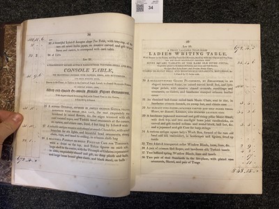 Lot 34 - Essex - Wanstead House. A Catalogue of the ... Princely Mansion, Wanstead House, 1822