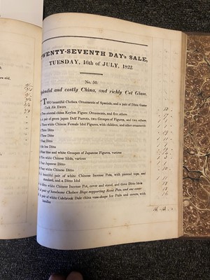 Lot 34 - Essex - Wanstead House. A Catalogue of the ... Princely Mansion, Wanstead House, 1822