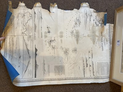 Lot 12 - Sea Charts. A Collection of 13 Admiralty Charts, late 19th-century