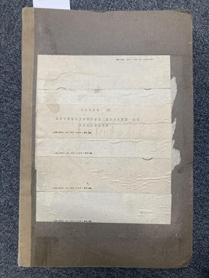 Lot 353 - Cold War. An album of summarised notes on Russian and Satellite Air Forces 1947/48