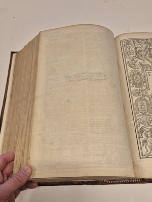 Lot 207 - Bible [English]. [The Holy Bible, containing the Old Testament and the New, 1602]