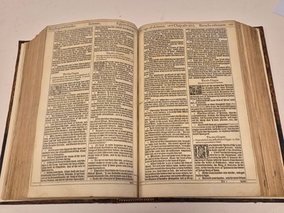 Lot 207 - Bible [English]. [The Holy Bible, containing the Old Testament and the New, 1602]