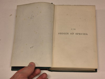 Lot 49 - Darwin (Charles). On the Origin of Species by Means of Natural Selection