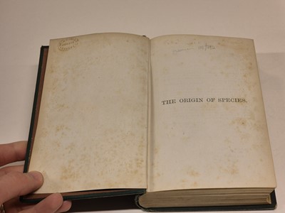 Lot 48 - Darwin (Charles). On the Origin of Species by Means of Natural Selection