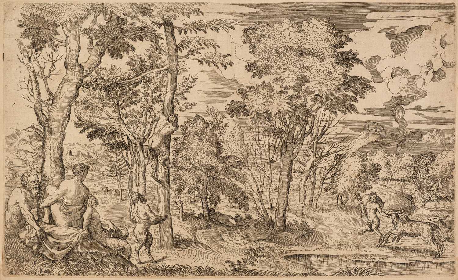 Lot 2 - Titian (1485/89-1576). Satyrs in a Landscape, circa 1515-1560..., and one other