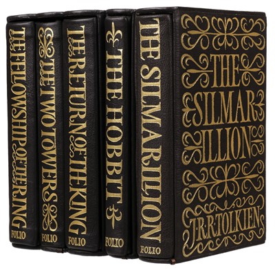 Lot 795 - Tolkien (J. R. R.) The Lord of the Rings, 3 volumes, Folio Society, 2001