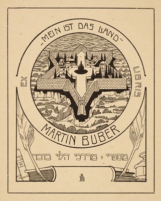 Lot 392 - Lilien (Ephraim Moshe, 1874-1925). A Group of seven Ex-Libris