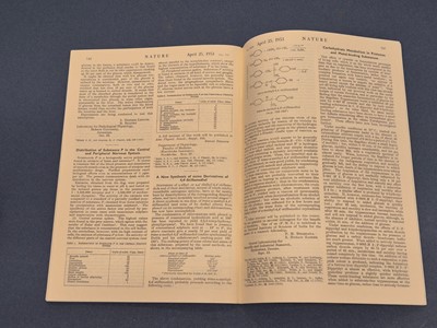 Lot 363 - Watson, Crick & the Discovery of DNA, Nature, 25 April 1953