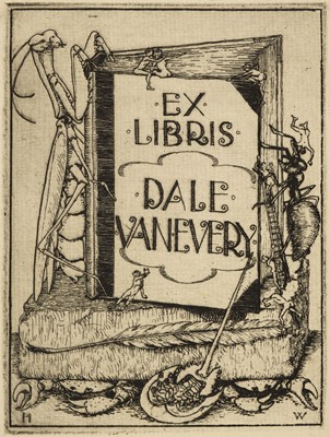 Lot 365 - American Bookplates. Approximately 750 bookplates by various artists, mostly circa 1880-1940
