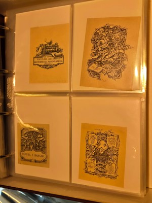Lot 365 - American Bookplates. Approximately 750 bookplates by various artists, mostly circa 1880-1940