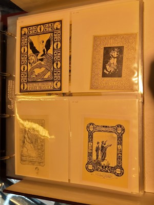 Lot 365 - American Bookplates. Approximately 750 bookplates by various artists, mostly circa 1880-1940