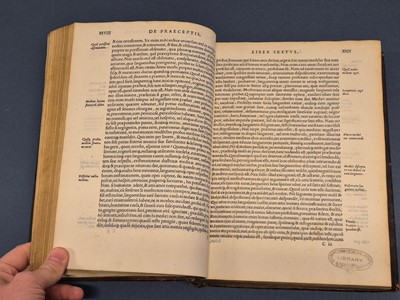 Lot 277 - Hippocrates. Octoginta volumina, 1st edition, Rome: Franciscus Minutius Calvus, 1525...