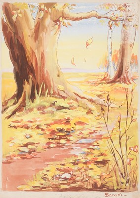 Lot 300 - Banks (Eulalia, 1895-1999). A small collection of original illustrations and a letter