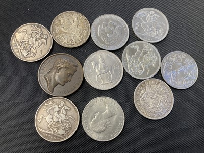 Lot 810 - Coins. Edward I Penny, Charles I Shilling, George II Shilling, 1758 etc