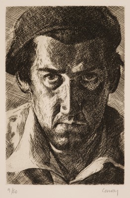 Lot 490 - Conroy (Stephen, 1964-). Self Portrait, 1991