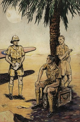 Lot 569 - Stead (Leslie Leonard, 1899-1966). 'I've got an Idea what's happened to him,' original artwork