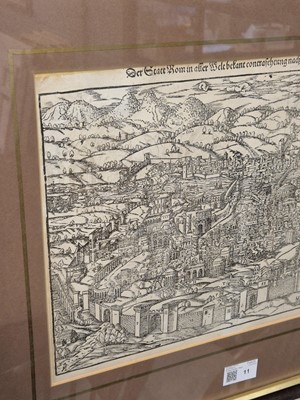 Lot 11 - Rome. Munster (Sebastian), Der Statt Rom...., circa 1585