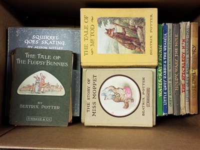 Lot 282 - Potter (Beatrix). The Tale of The Flopsy Bunnies, London: Frederick Warne and Co, 1909