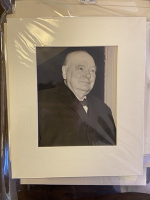 Lot 125 - Churchill (Winston). A collection of 24 silver gelatin photographs of Churchill, 20th-century