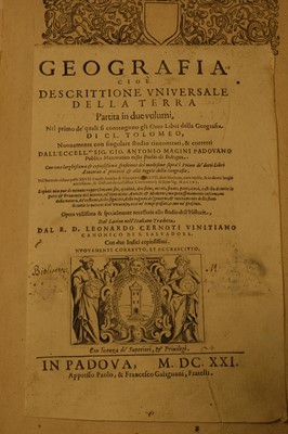 Lot 14 - Title Pages. A large collection of approximately 800 titles, 16th - 19th century