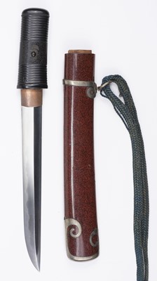 Lot 196 - Tanto. A fine Japanese tanto, probably late Edo period