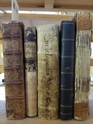 Lot 115 - Manuscript volumes. A group of 5 assorted manuscript volumes, 18th & 19th century...