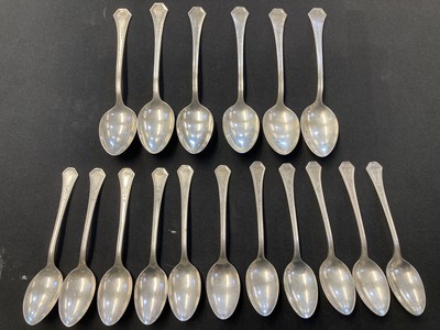 Lot 748 - American Silver. Art deco spoons