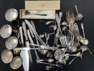 Lot 746 - American Silver. A mixed collection of Sterling silver