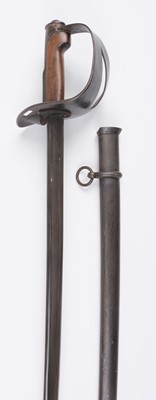 Lot 194 - Italian Sword. An Italian model 1871/1909 cavalry trooper's sword