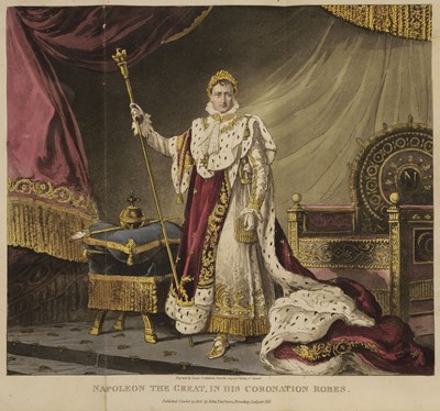 Lot 14 - Ireland (Samuel William Henry, editor). Life of Napolean Bonaparte, 4 volumes, 1823-28