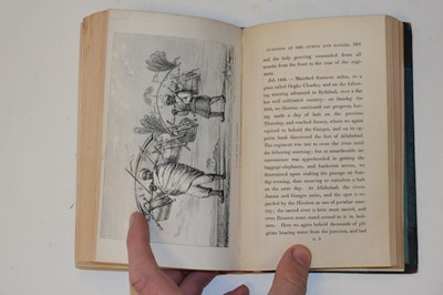 Lot 1 - Ashmore (Harriette). Narrative of a Three Months' March in India, 1st ed, 1841