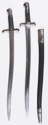Lot 172 - British Bayonet. Two 1860 Pattern Bayonets