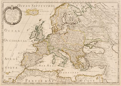 Lot 92 - Europe. Sanson (Nicolas), L'Europe..., Paris: Pierre Mariette, circa 1660