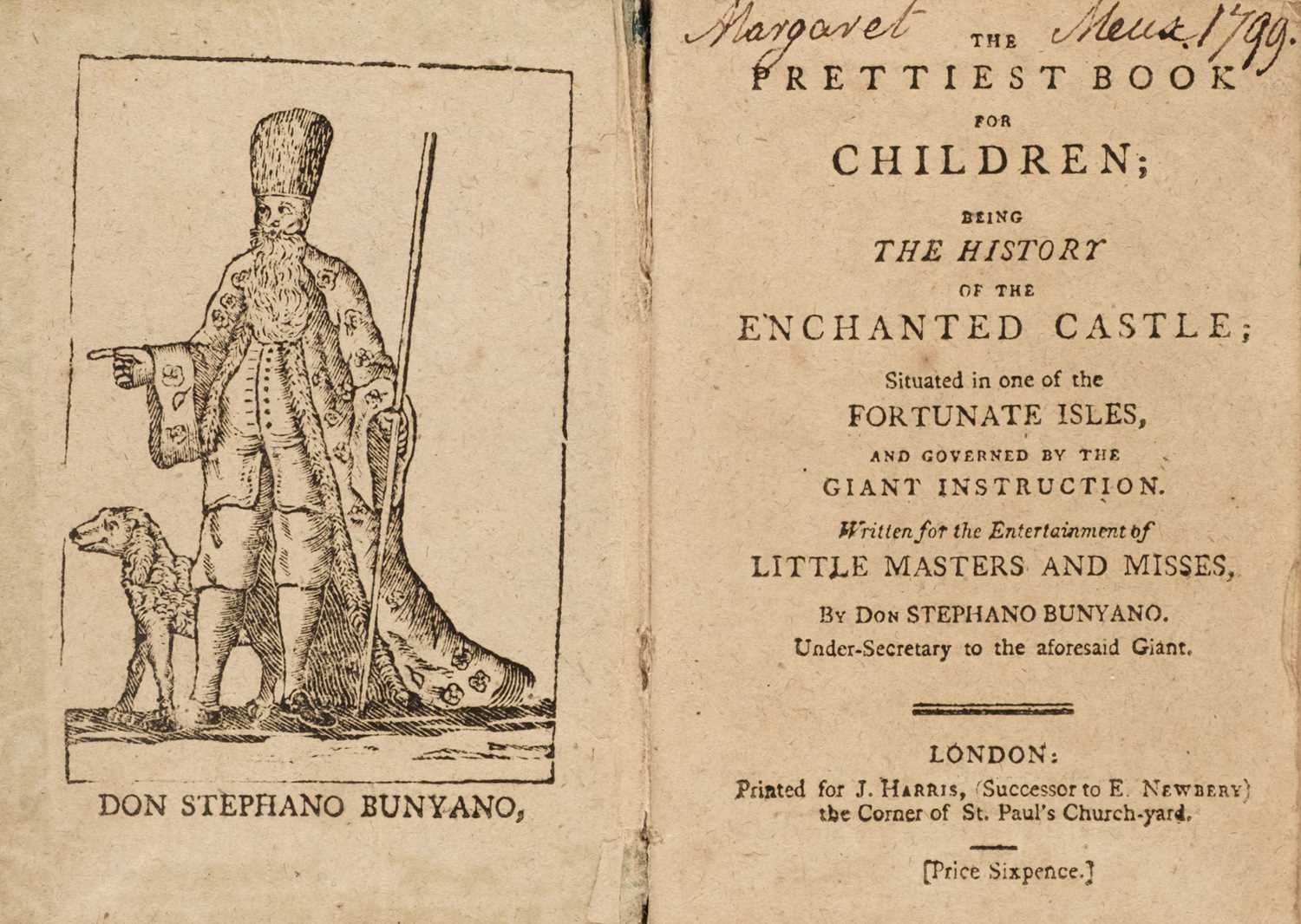 Lot 426 - Harris (John, publisher). The Prettiest Book for Children, [circa 1790]