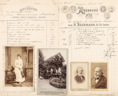 Lot 436 - Joachim (Joseph, 1831-1907). A collection of Joachim memorabilia, c. 1868-1909