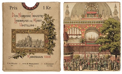 Lot 402 - Peepshow. Diorama af Den Nordiske Industri-Landbrugs og Kunst-Udstilling i Kobenhavn 1888