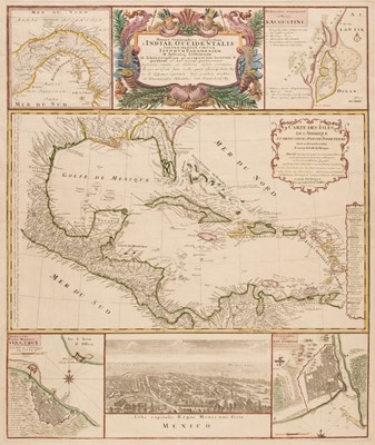 Lot 154 - West Indies. Homann (J. B.), Mappa Geographica complectens I. Indiae Occidentalis, circa 1750