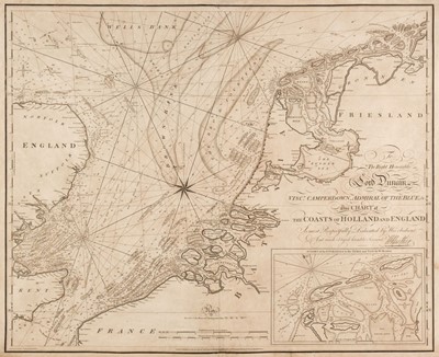 Lot 94 - Heather (W.). Heather's New and Complete North Sea Pilot, circa 1800