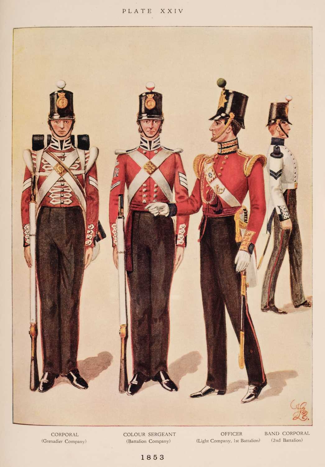 Lot 64 - Leask (J. C. & H. M. McCance, compilers). The Regimental Records of the Royal Scots, 1915