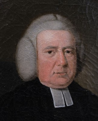 Lot 42 - Manner of Frances Hayman (circa 1708-1776). Portrait of Clergyman, circa 1760