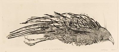 Lot 323 - Baskin (Leonard, 1922-2000). Dead Bird, etching