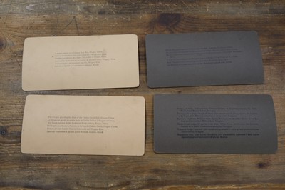 Lot 28 - China Through the Stereoscope. A near-complete set of 93 (of 100) stereo views