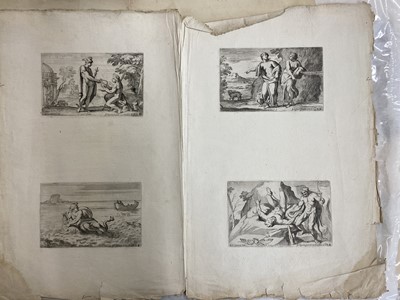 Lot 25 - Mignard (Nicolas, 1606-1668). Group of prints after Carracci