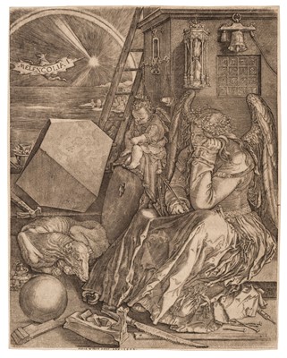 Lot 13 - Dürer (Albrecht, 1471-1528). Saint Jerome in His Study, 1514, engraving plus 3 others