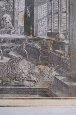 Lot 13 - Dürer (Albrecht, 1471-1528). Saint Jerome in His Study, 1514, engraving plus 3 others