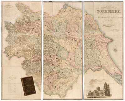 Lot 165 - Yorkshire. Teesdale (Henry & Stocking C.), Large scale map of Yorkshire, 1828