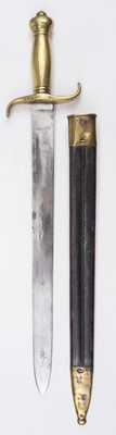 Lot 203 - Sidearm. A Prussian M1852 falchion sidearm