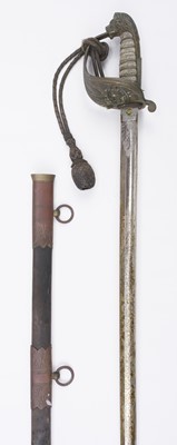 Lot 211 - Sword. A Victorian Royal Navy officer's sword